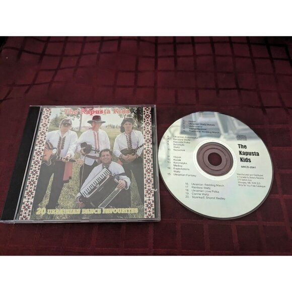 THE KAPUSTA KIDS 20 UKRANIAN DANCE FAVOURITES CD VG MK - Picture 1 of 1